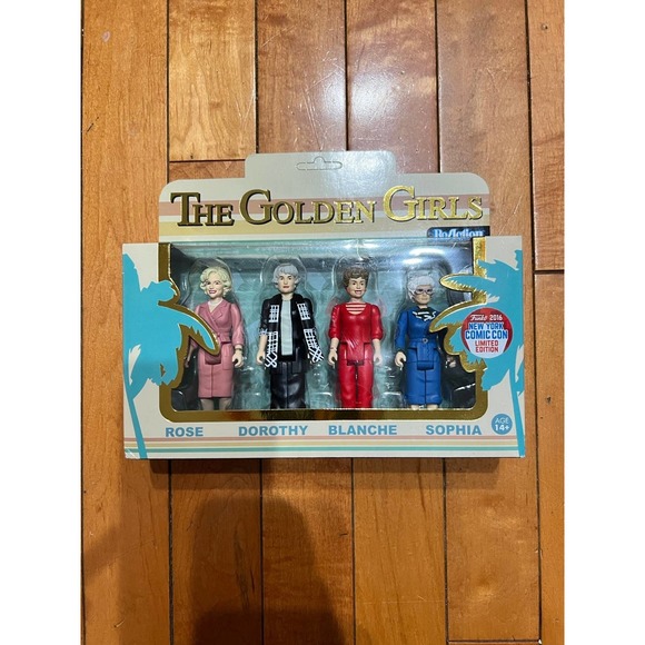 The Golden Girls ReAction Figures NYCC 2016 Exclusive NEAR MINT LIMITED - Picture 2 of 5